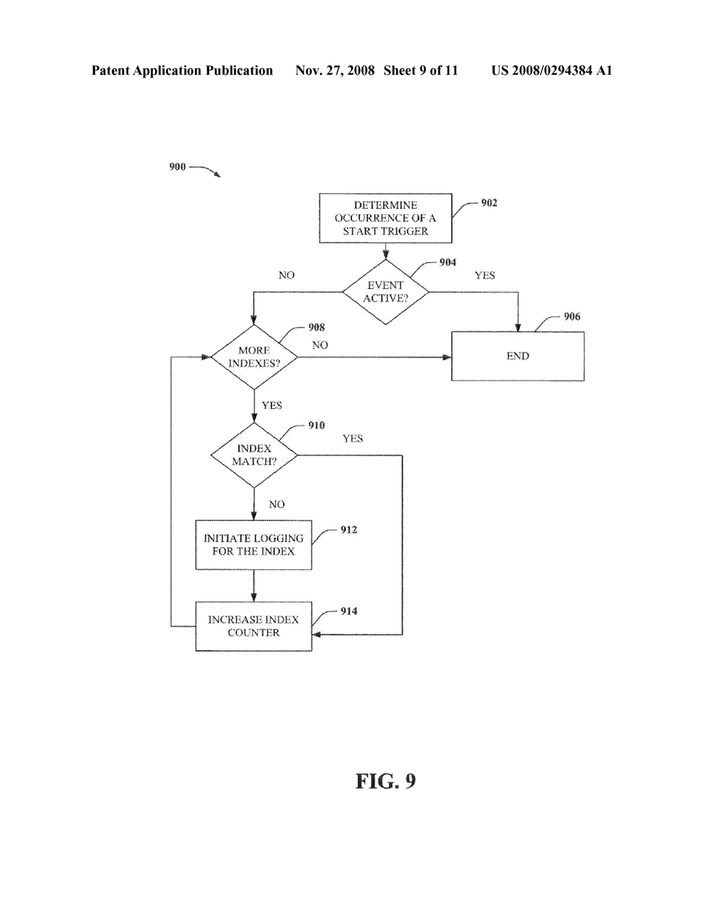 PROVIDING EVENT-CONTROLLED CONTINUOUS LOGGING FOR A MOBILE OPERATING ENVIRONMENT - diagram, schematic, and image 10