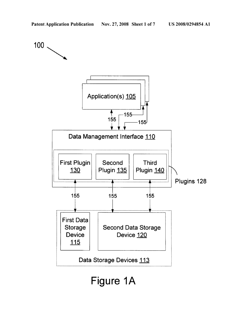 Data management interface with plugins - diagram, schematic, and image 02