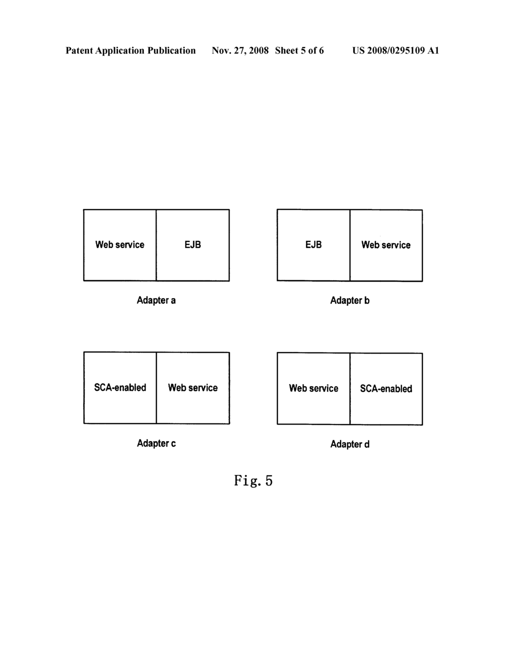 METHOD AND APPARATUS FOR REUSING COMPONENTS OF A COMPONENT-BASED SOFTWARE SYSTEM - diagram, schematic, and image 06