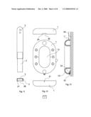 Hollow shower panel diagram and image