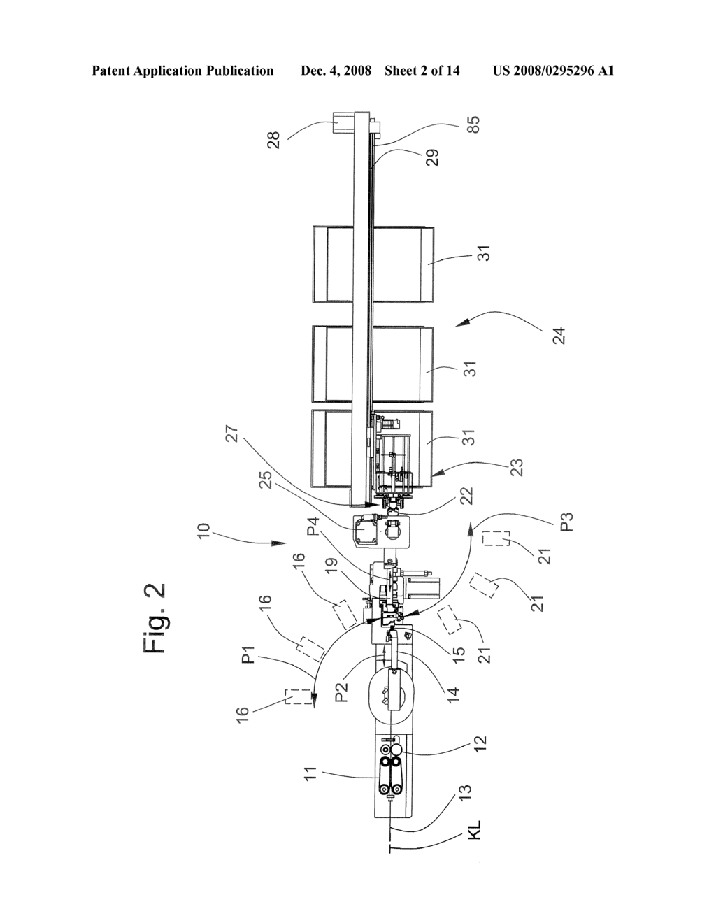 DEVICE AND METHOD FOR ACCEPTING A CUT LENGTH OF WIRE THAT HAS BEEN FORMED INTO A COIL - diagram, schematic, and image 03