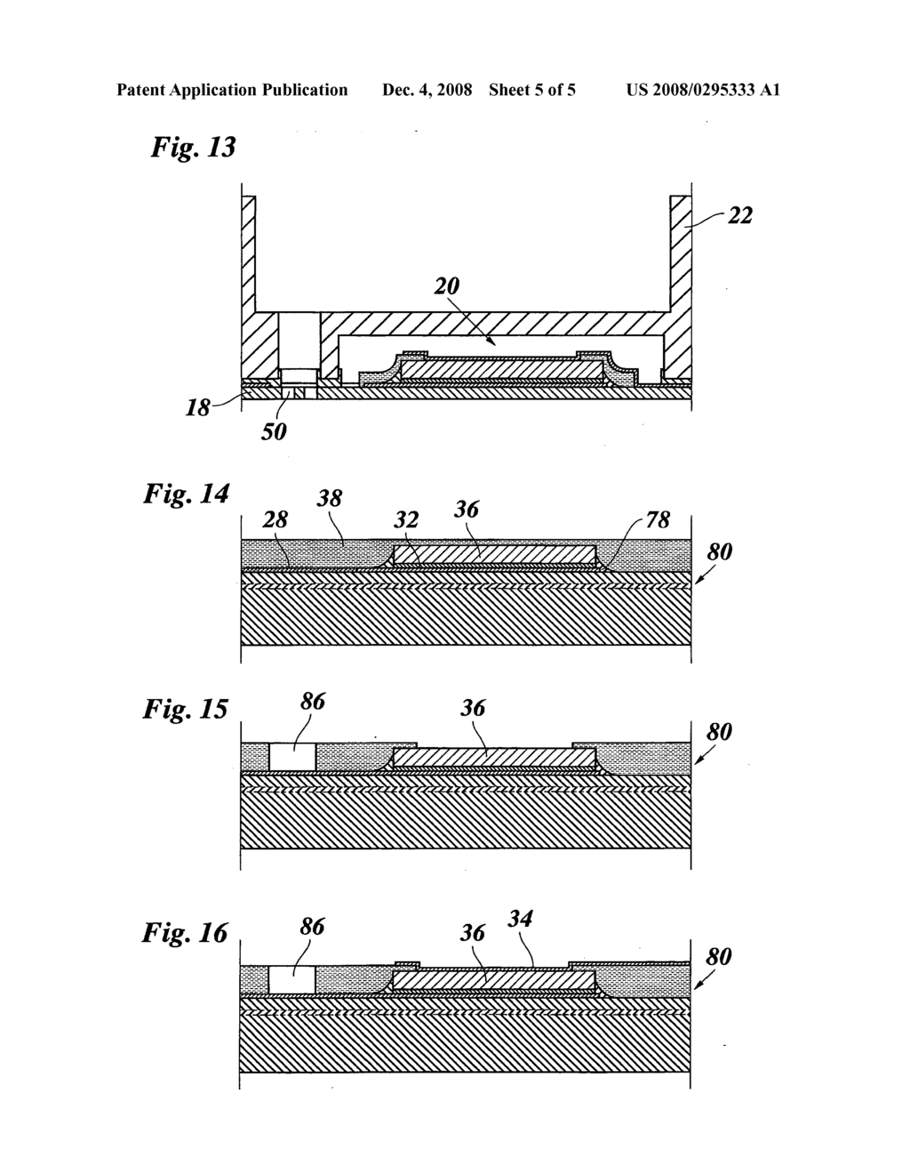 Method of manufacturing a piezoelectric ink jet device - diagram, schematic, and image 06