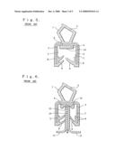 Automotive weather strip diagram and image