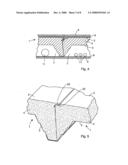 Flooring System of Sandwich-Like Floor Elements Having a Core of Insulating Material diagram and image