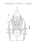 Airfoil acoustic impedance control diagram and image