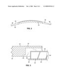 Airfoil acoustic impedance control diagram and image