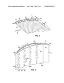 Airfoil acoustic impedance control diagram and image