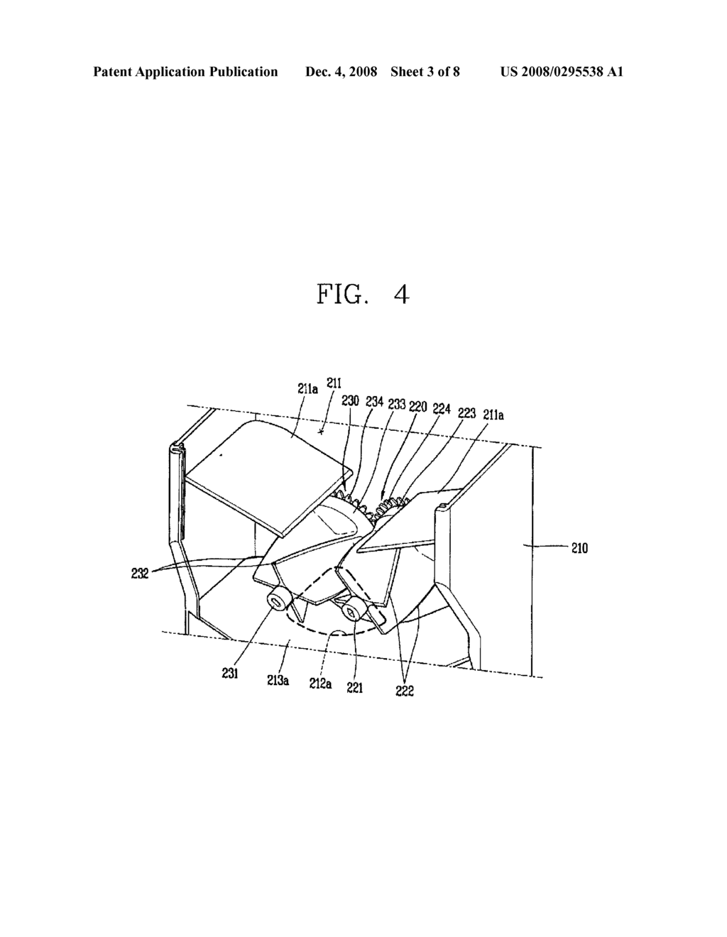 AUGER IN ICE BIN AND REFRIGERATING MACHINE HAVING THE SAME - diagram, schematic, and image 04