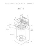 TOP-LOADING TYPE WASHING MACHINE diagram and image