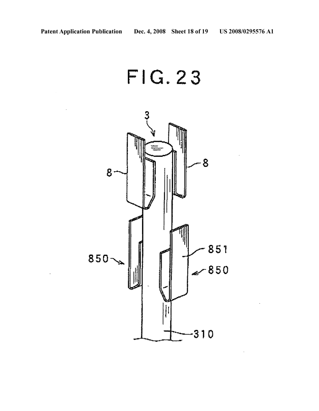 GAS SENSOR HAVING INSULATOR ASSEMBLY FOR SUPPORTING HEATER - diagram, schematic, and image 19