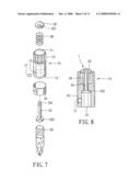 HAND TOOL WITH BIT RELEASE DEVICE diagram and image