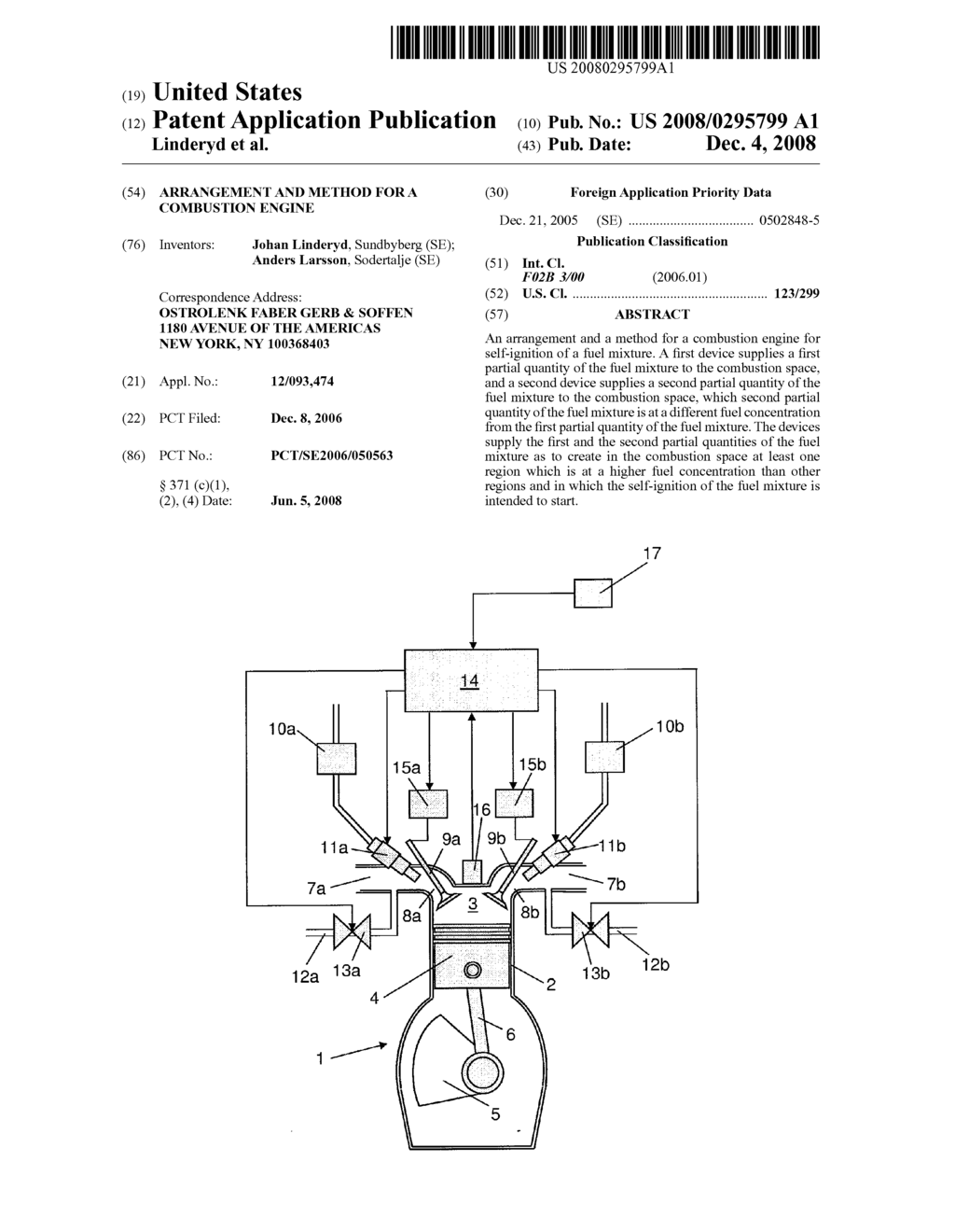 Arrangement and Method for a Combustion Engine - diagram, schematic, and image 01