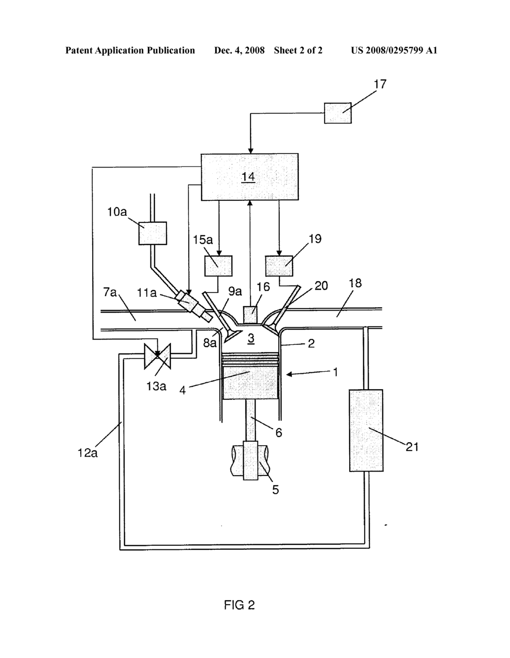 Arrangement and Method for a Combustion Engine - diagram, schematic, and image 03