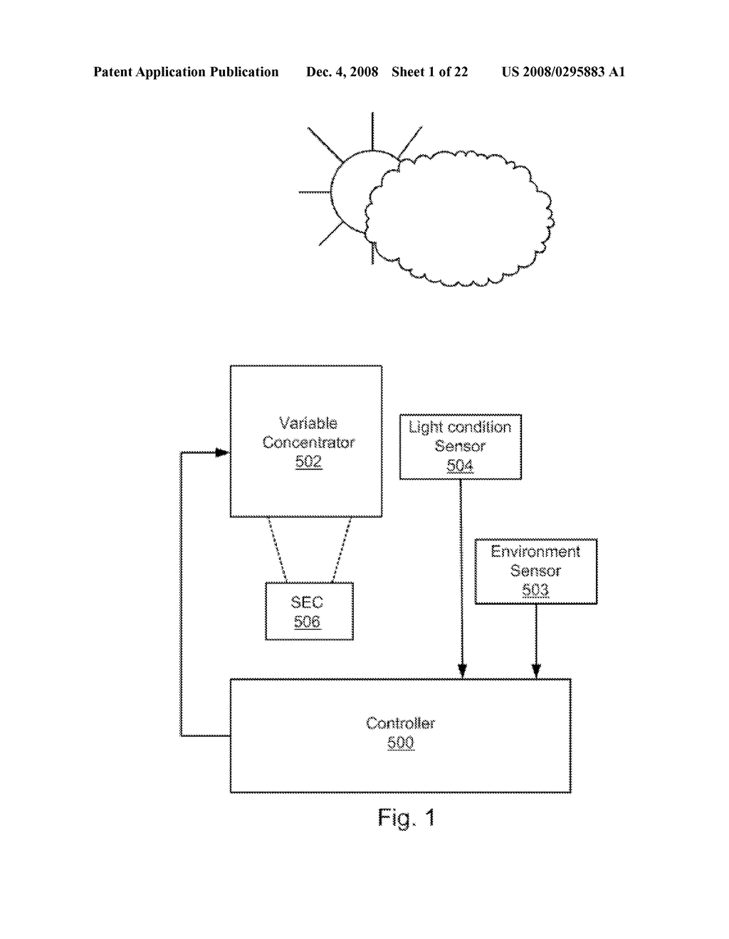 ADAPTIVE SOLAR CONCENTRATOR SYSTEM - diagram, schematic, and image 02