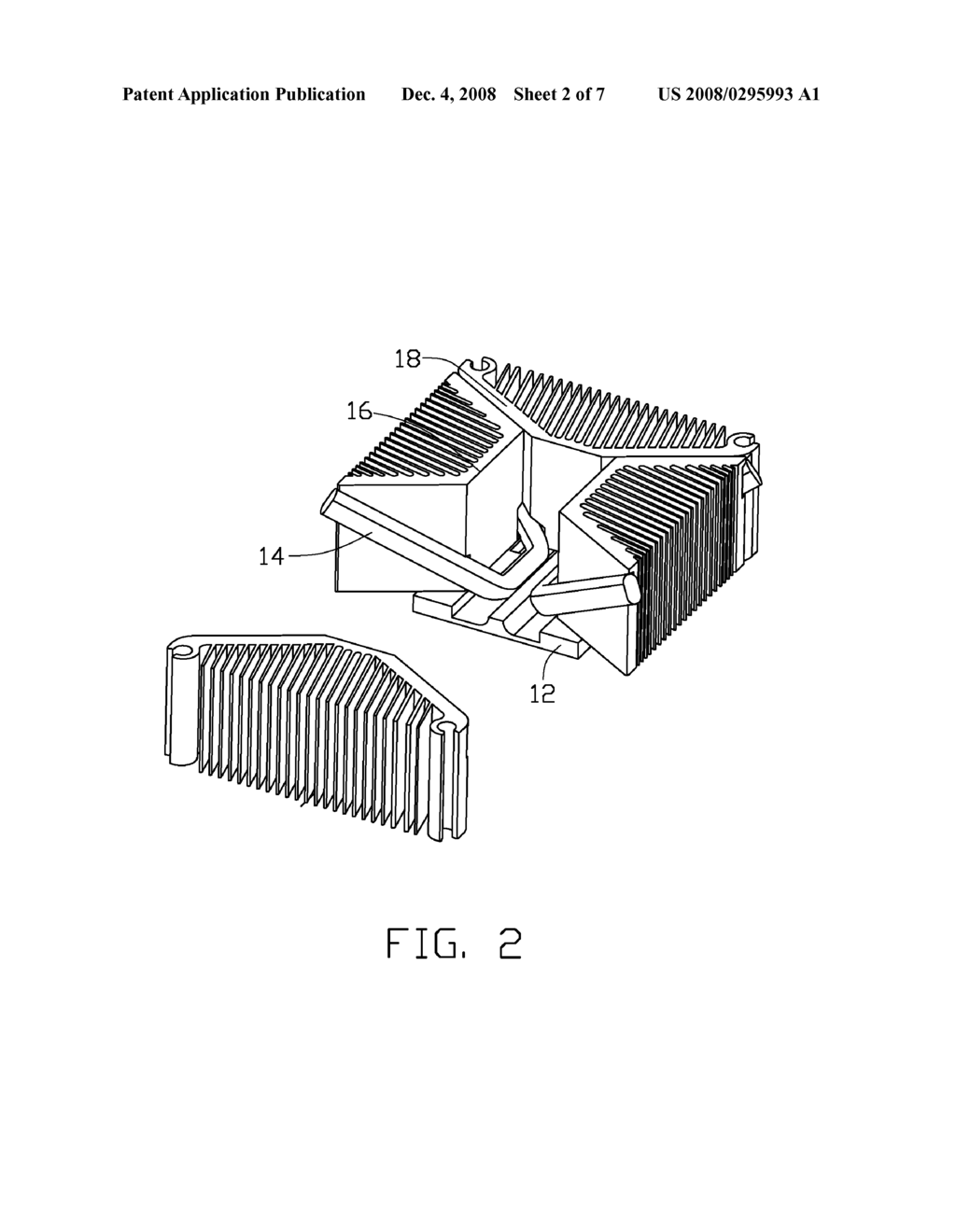 HEAT DISSIPATION APPARATUS WITH HEAT PIPES - diagram, schematic, and image 03