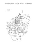 Twin clutch apparatus for power unit, power unit incorporating same, and vehicle incorporating same diagram and image