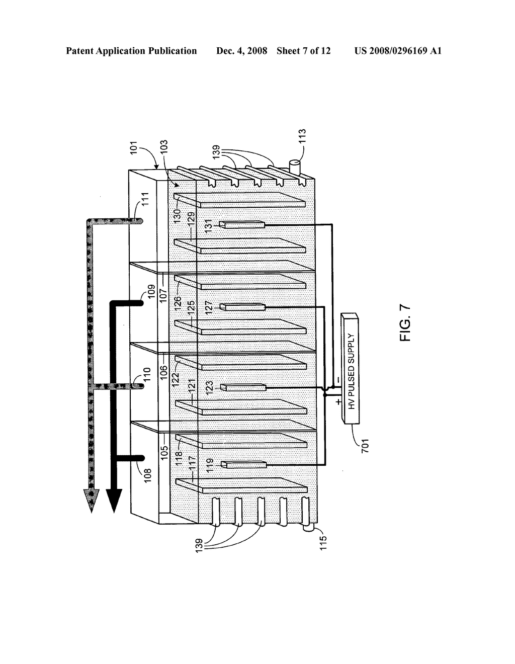 Multi-cell single voltage electrolysis apparatus and method of using same - diagram, schematic, and image 08