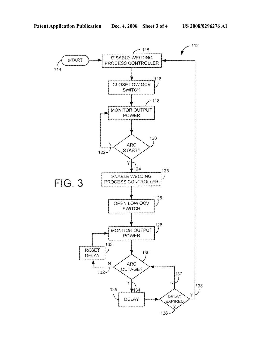Welding-Type Power Source with Integrated Open-Circuit Voltage Controller - diagram, schematic, and image 04