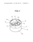 LID STRUCTURE OF REAGENT CONTAINER diagram and image