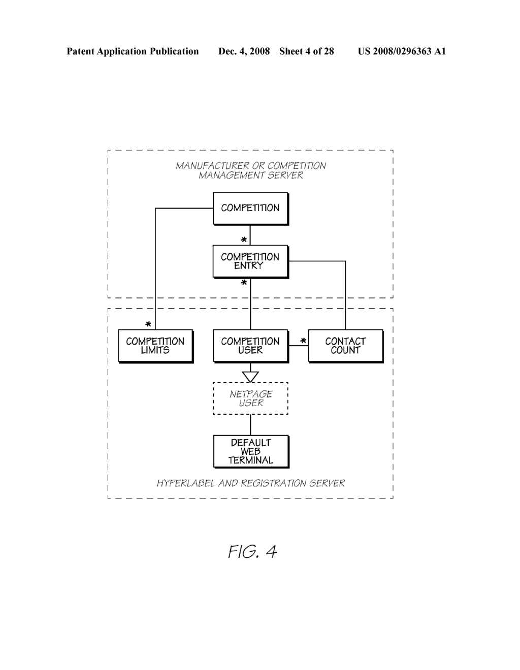 METHOD FOR MANAGING COMPETITION ENTRY WITH PRINTED LABELS - diagram, schematic, and image 05