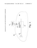 Coupling light of light emitting resonator to waveguide diagram and image