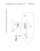 Coupling light of light emitting resonator to waveguide diagram and image