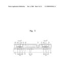 Making organic thin film transistor substrates for display devices diagram and image