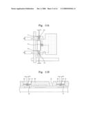 Making organic thin film transistor substrates for display devices diagram and image