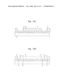 Making organic thin film transistor substrates for display devices diagram and image