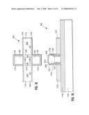 SEMICONDUCTOR TRANSISTORS WITH EXPANDED TOP PORTIONS OF GATES diagram and image