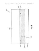 SEMICONDUCTOR TRANSISTORS WITH EXPANDED TOP PORTIONS OF GATES diagram and image