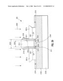 SEMICONDUCTOR TRANSISTORS WITH EXPANDED TOP PORTIONS OF GATES diagram and image