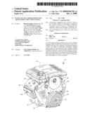 INTAKE AIR AND CARBURETOR HEATING ARRANGEMENT FOR V-TWIN ENGINES diagram and image