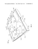 CONTAINER INCLUDING AN INTERACTIVE GAME BOARD AND BLANK FOR MAKING THE SAME diagram and image