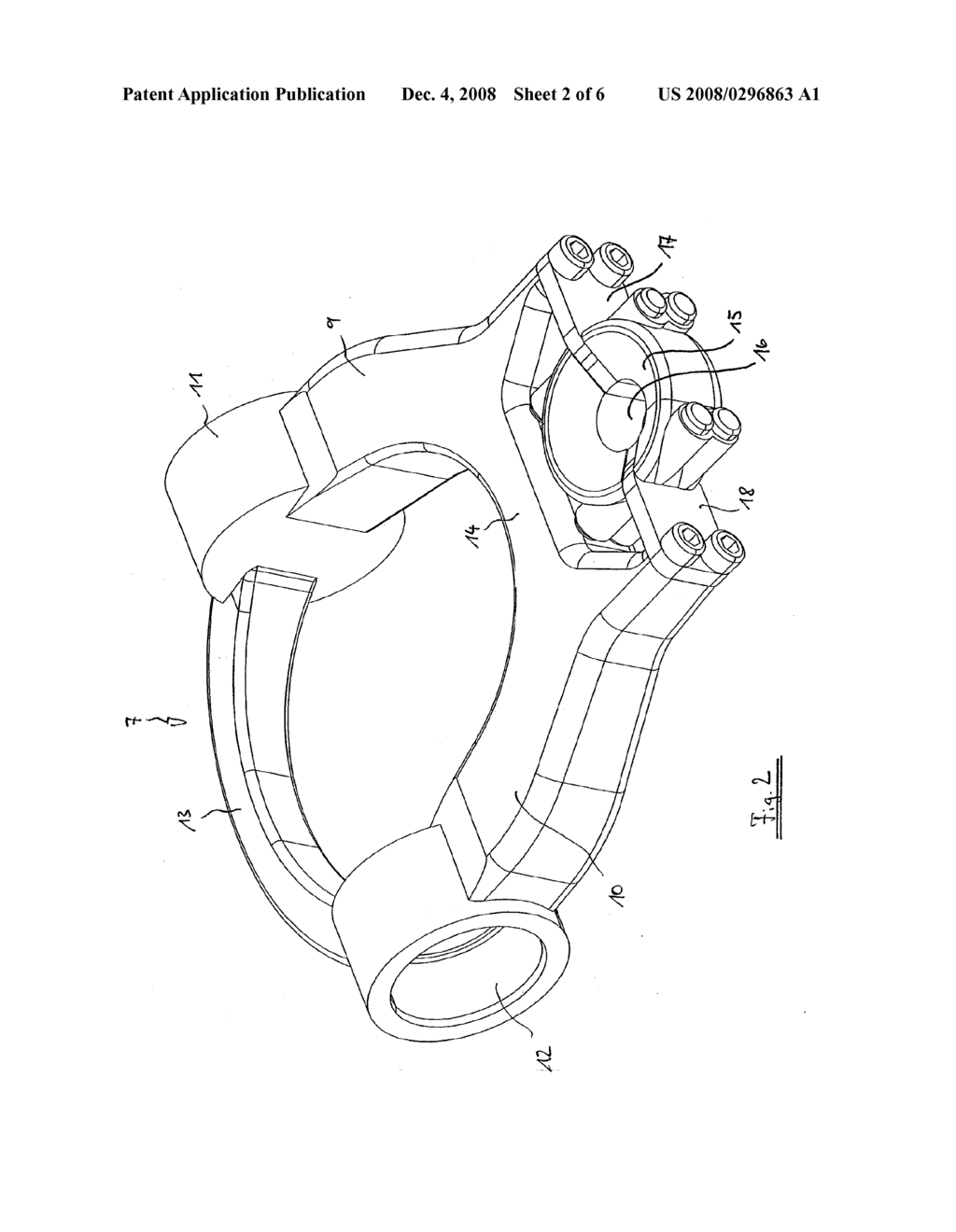 Motorcycle having a Front Wheel Suspension - diagram, schematic, and image 03