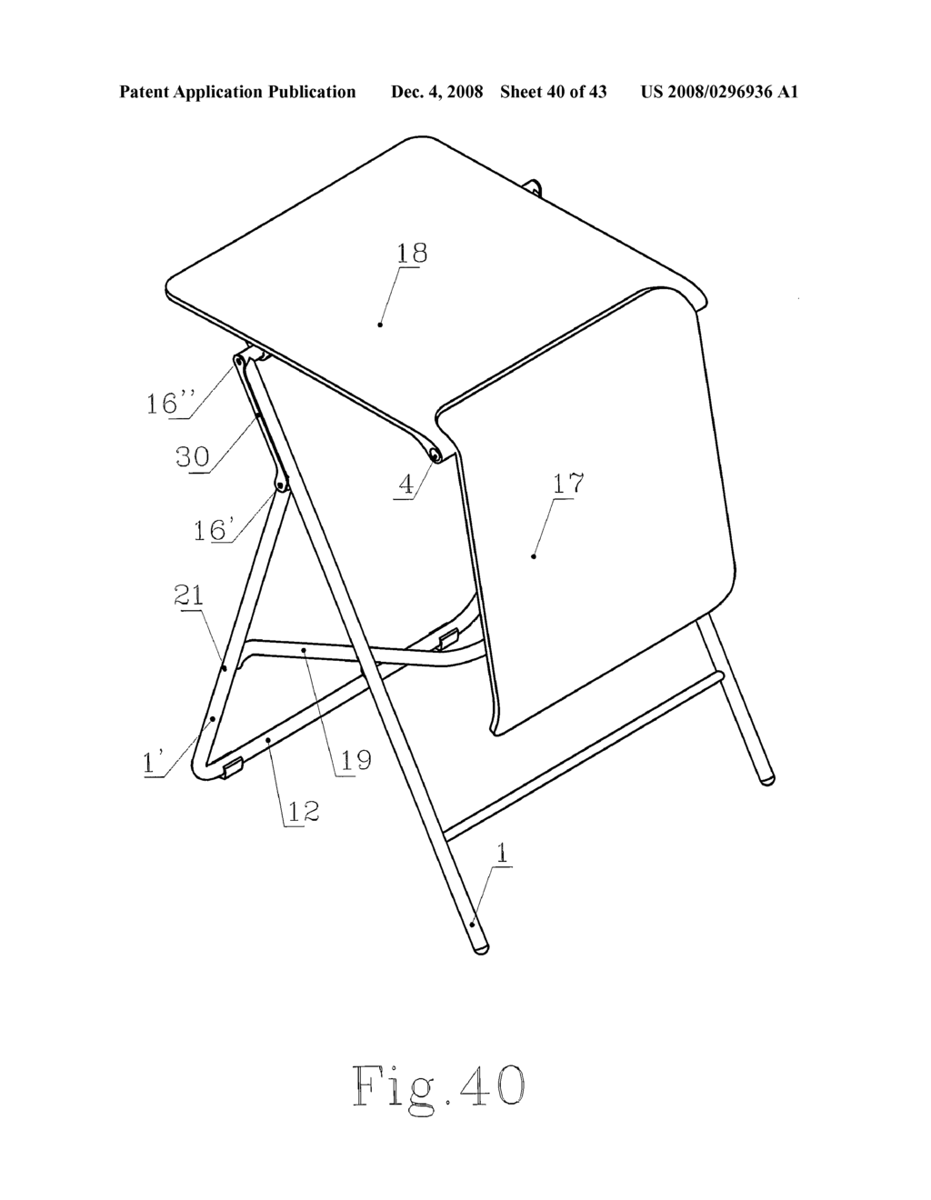 Item of Transformable Furniture - diagram, schematic, and image 41