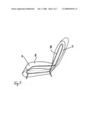 Seat Comprising Wiring Fixed to a Support, Method for Assembling a Seat, and Use of a Flat Conductor for the Wiring of a Seat diagram and image