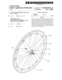 Connection members of spokes for bicycle wheel diagram and image