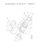 Positioning Structure for a Bicycle Hub and Method for Making the Same diagram and image