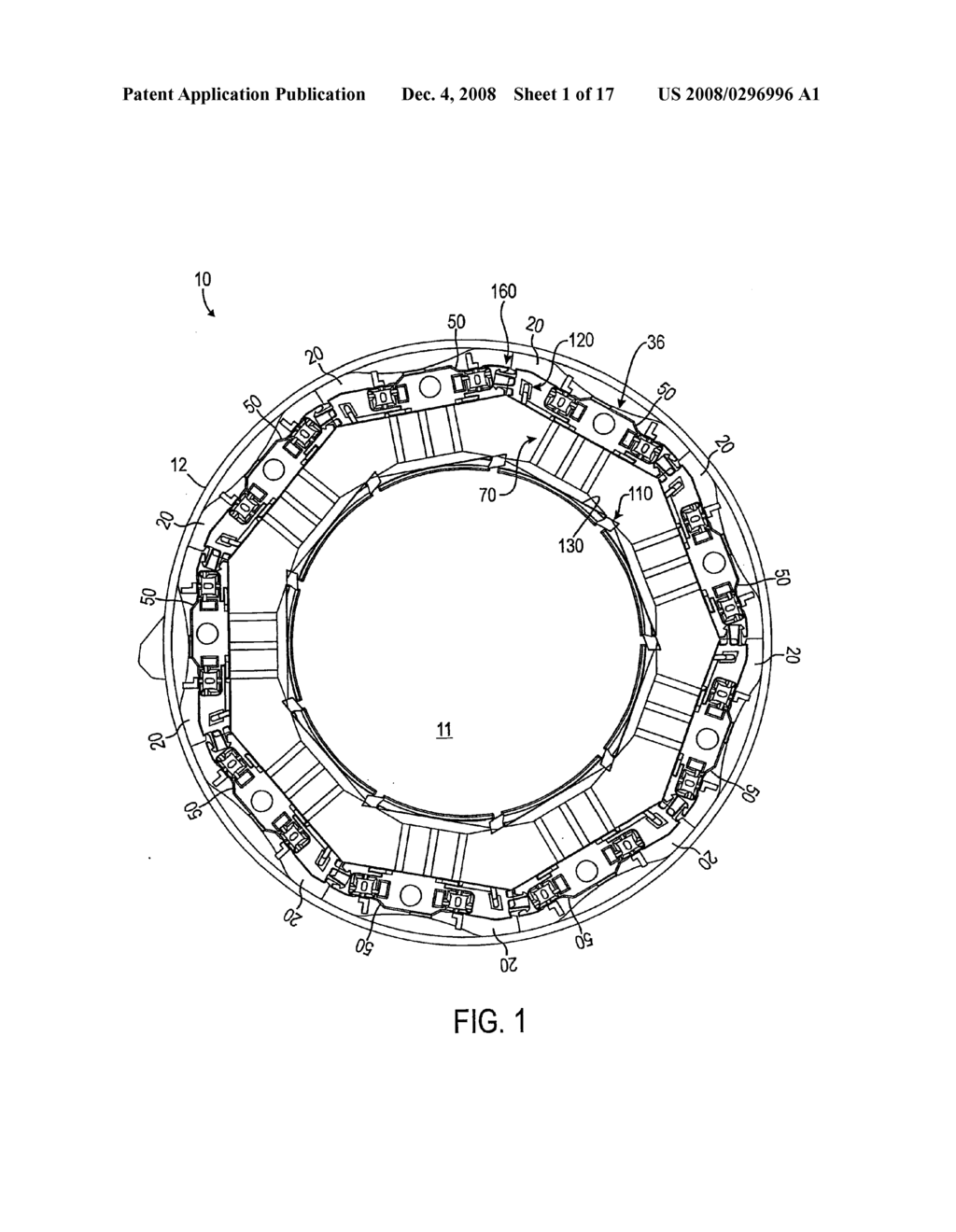 End Cap For Segmented Stator - diagram, schematic, and image 02