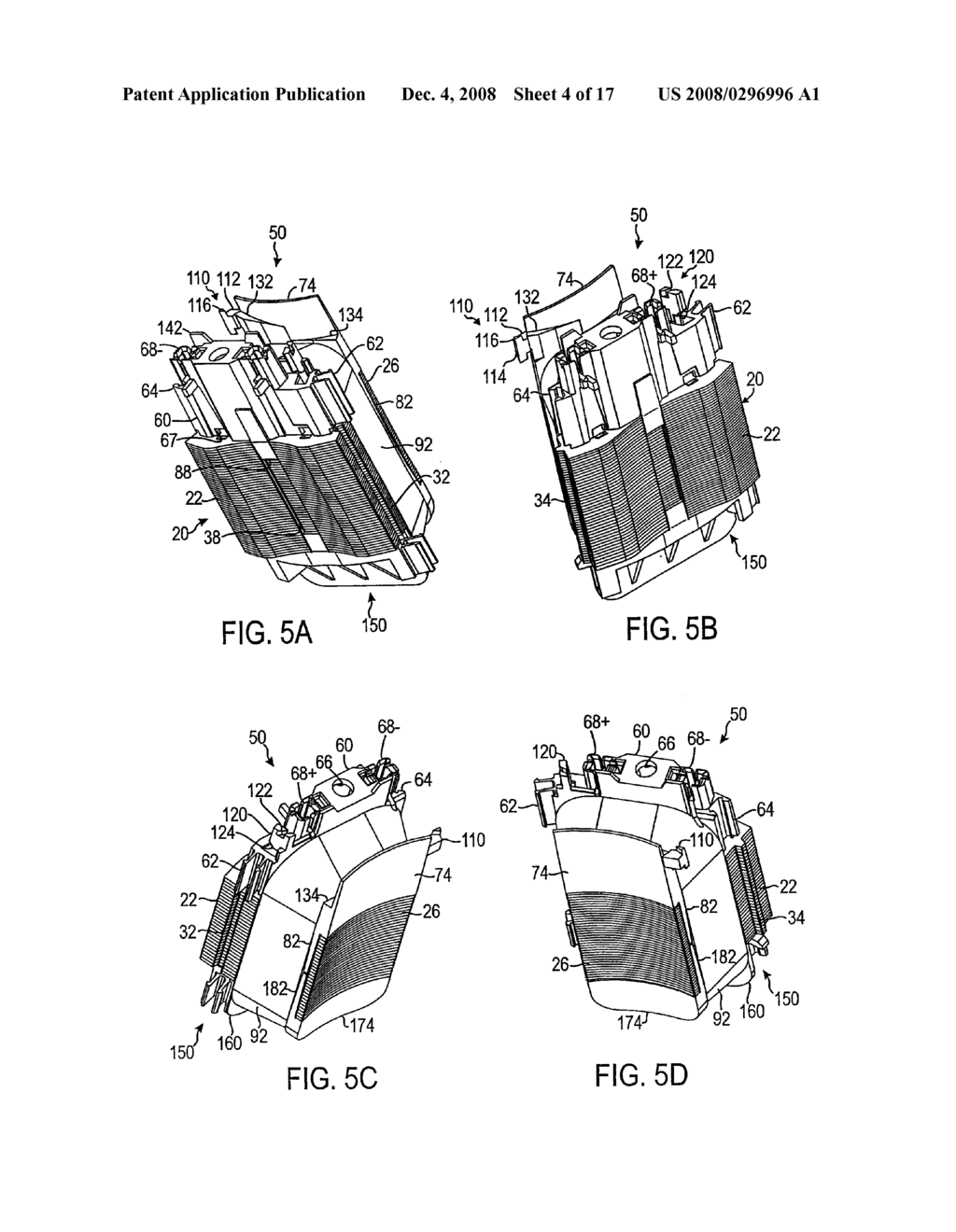 End Cap For Segmented Stator - diagram, schematic, and image 05