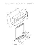 STORAGE UNIT BACK STOP AND METHOD diagram and image