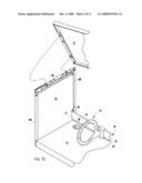 STORAGE UNIT BACK STOP AND METHOD diagram and image