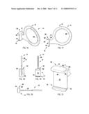 STORAGE UNIT BACK STOP AND METHOD diagram and image