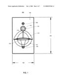 Switched LED Nightlight for Single-Gang Junction Box diagram and image