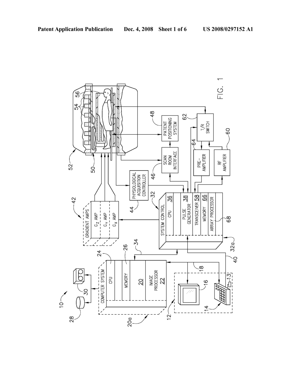 SYSTEM AND METHOD OF PARALLEL IMAGING WITH CALIBRATION TO A SEPARATE COIL - diagram, schematic, and image 02