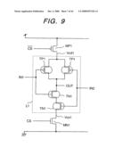 Method of forming a CMOS structure having gate insulation films of different thicknesses diagram and image