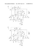 CMOS AMPLIFIERS WITH FREQUENCY COMPENSATING CAPACITORS diagram and image