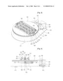 Antenna System for Tracking Mobile Satellite and Carrier Having the Same diagram and image