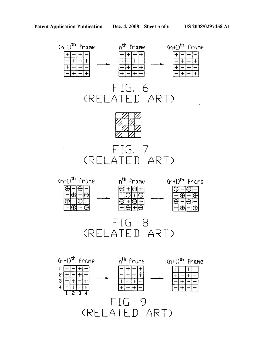 Liquid crystal display using combination dot inversion driving method and driving method thereof - diagram, schematic, and image 06